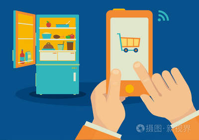 智能互聯(lián) 當(dāng)食品訂購應(yīng)用遇見互聯(lián)網(wǎng)冰箱